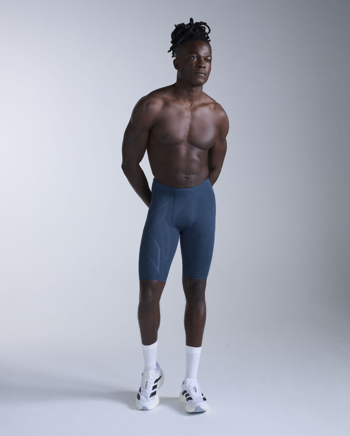 Light Speed Compression Shorts, Majol/Majol Reflective