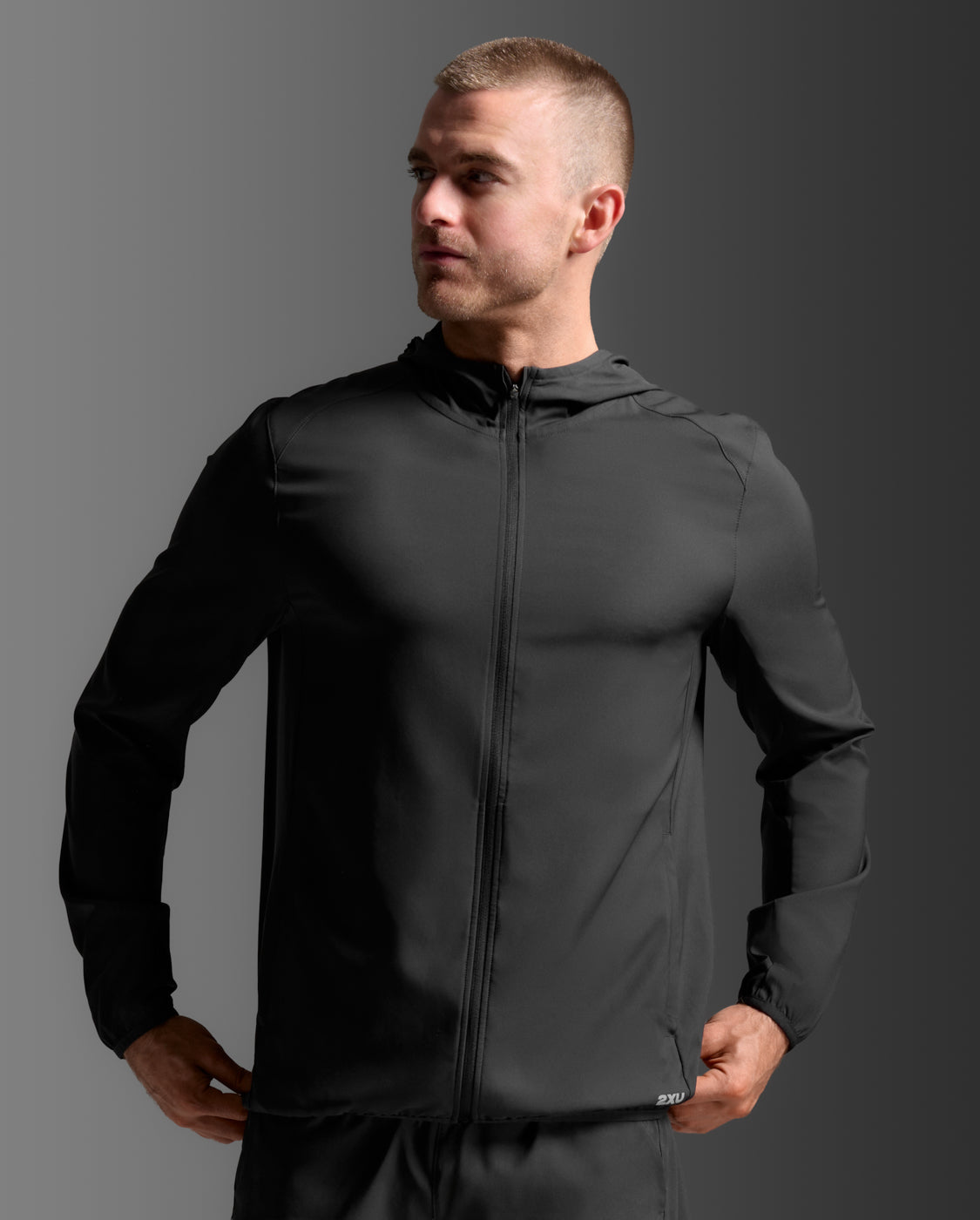 Aero Jacket, Black/Silver Reflective