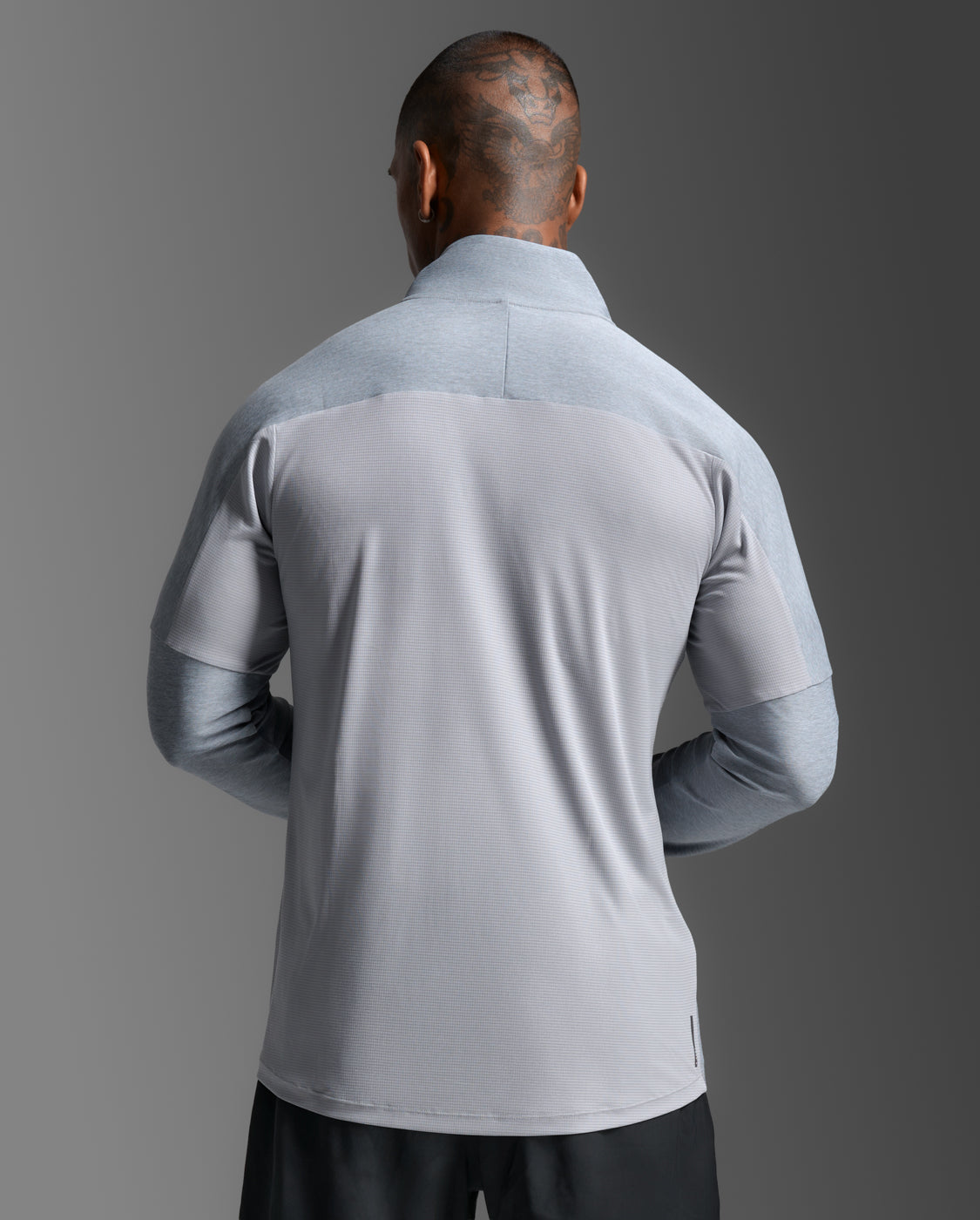 Aero 1/2 Zip, Weathervane/Black Reflective