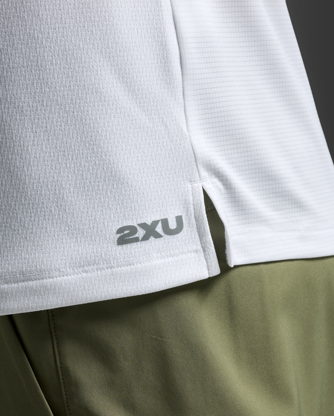 Aero Mesh Long Sleeve, White/Silver Reflective