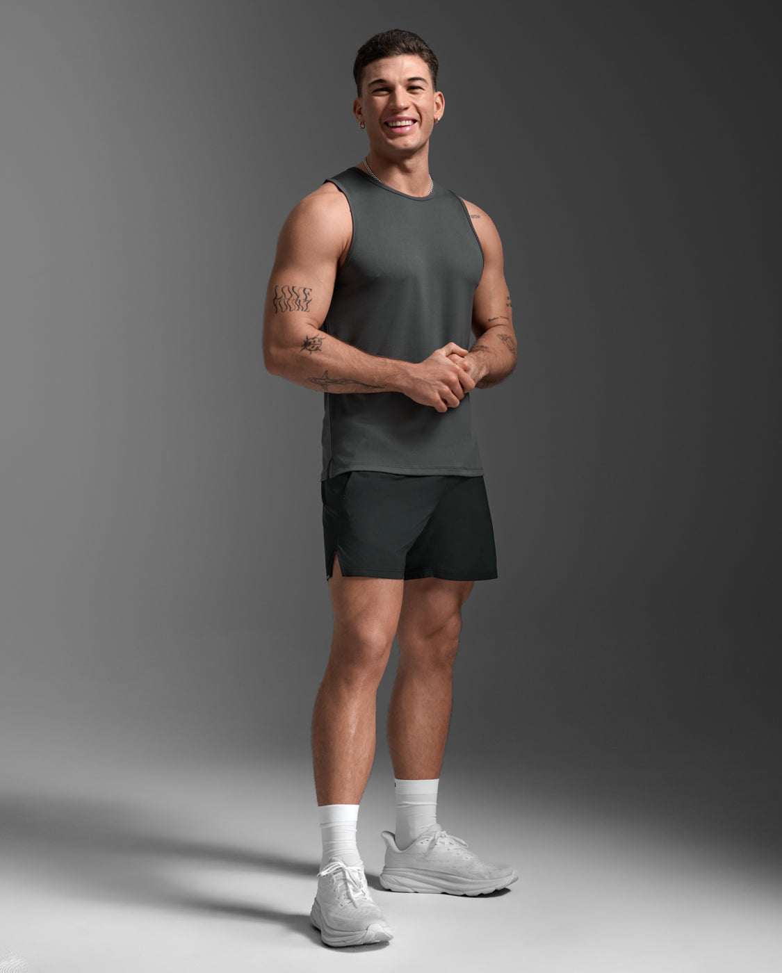 Aero Mesh Tank, Jupiter/Black Reflective