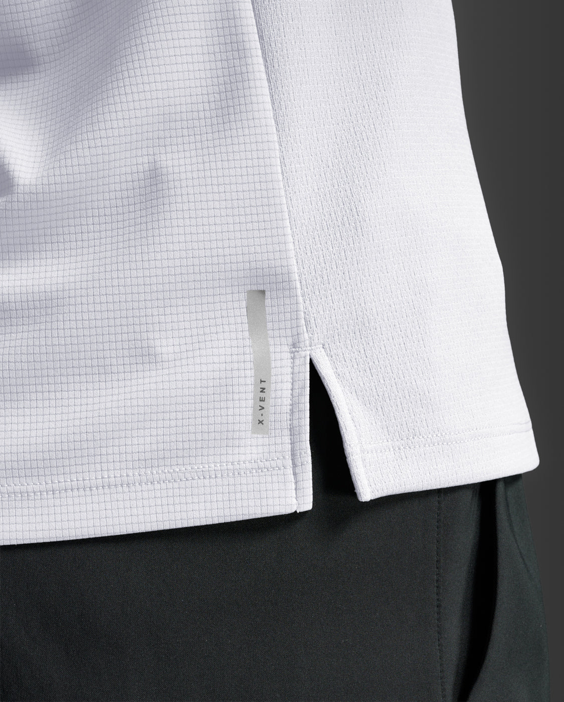 Aero Mesh Tank, White/Silver Reflective