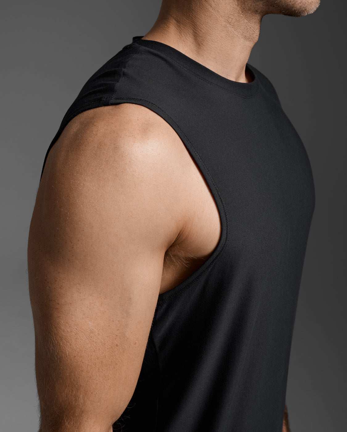 Signature Soft Jersey Tank, Black/Black