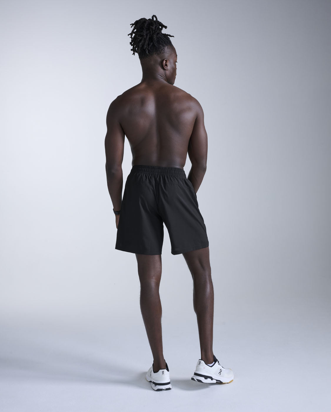Motion 7 Inch Unlined Shorts, Black/Black
