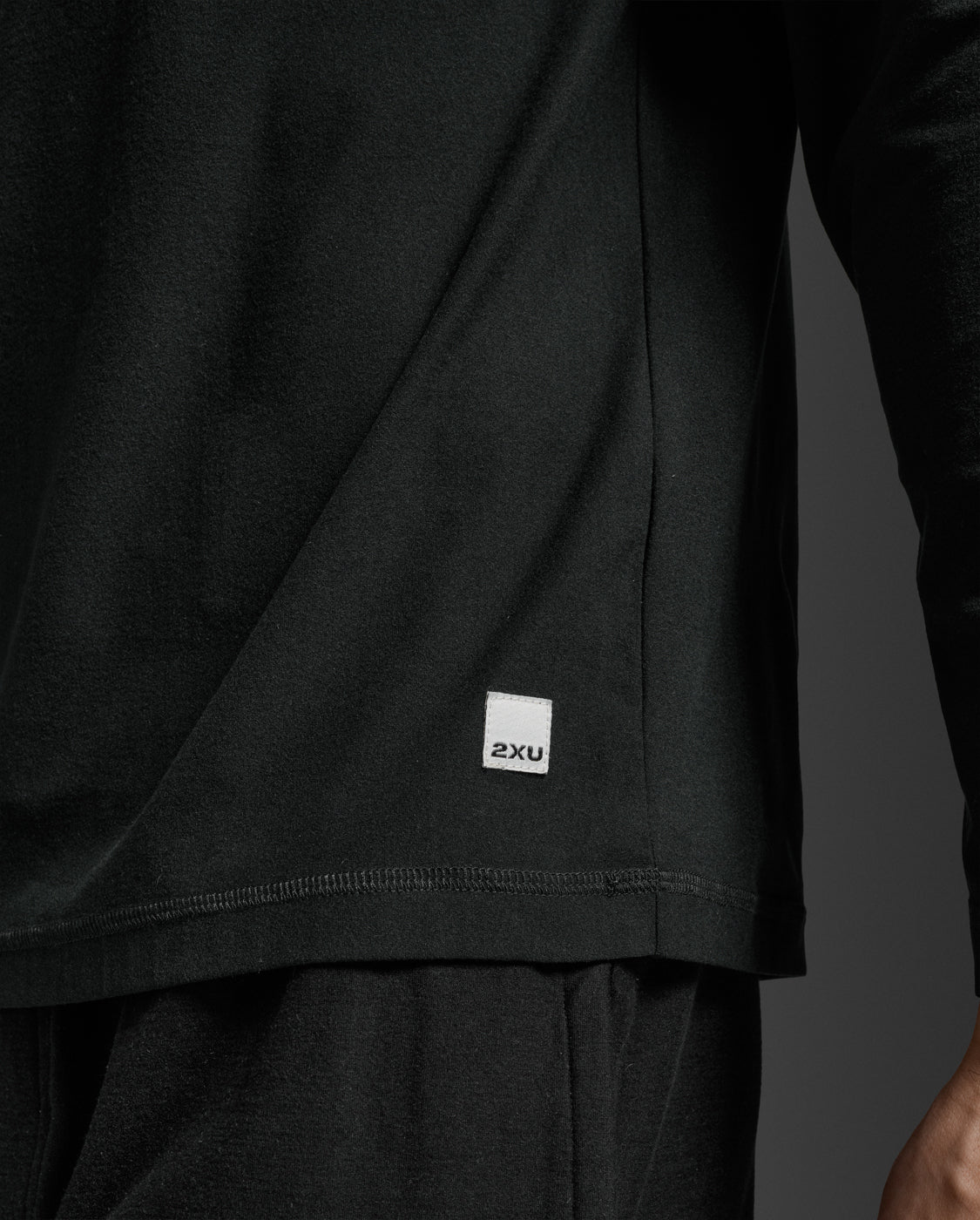 Signature Soft Jersey Long Sleeve, Black/Black