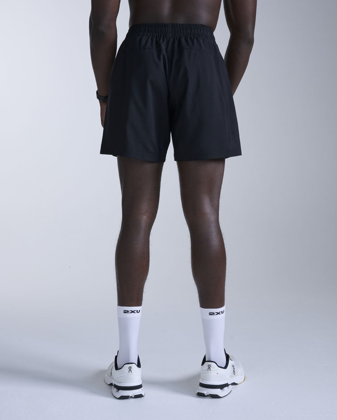 Motion 5 Inch Unlined Shorts, Black/Black