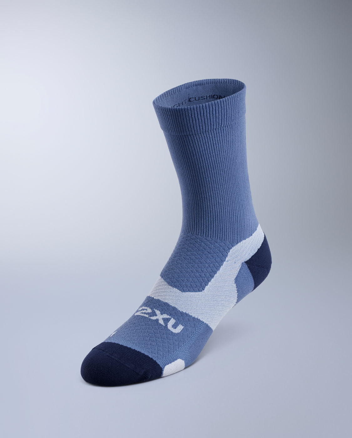 Vectr Light Cushion Crew Socks, Indigo/Midnight