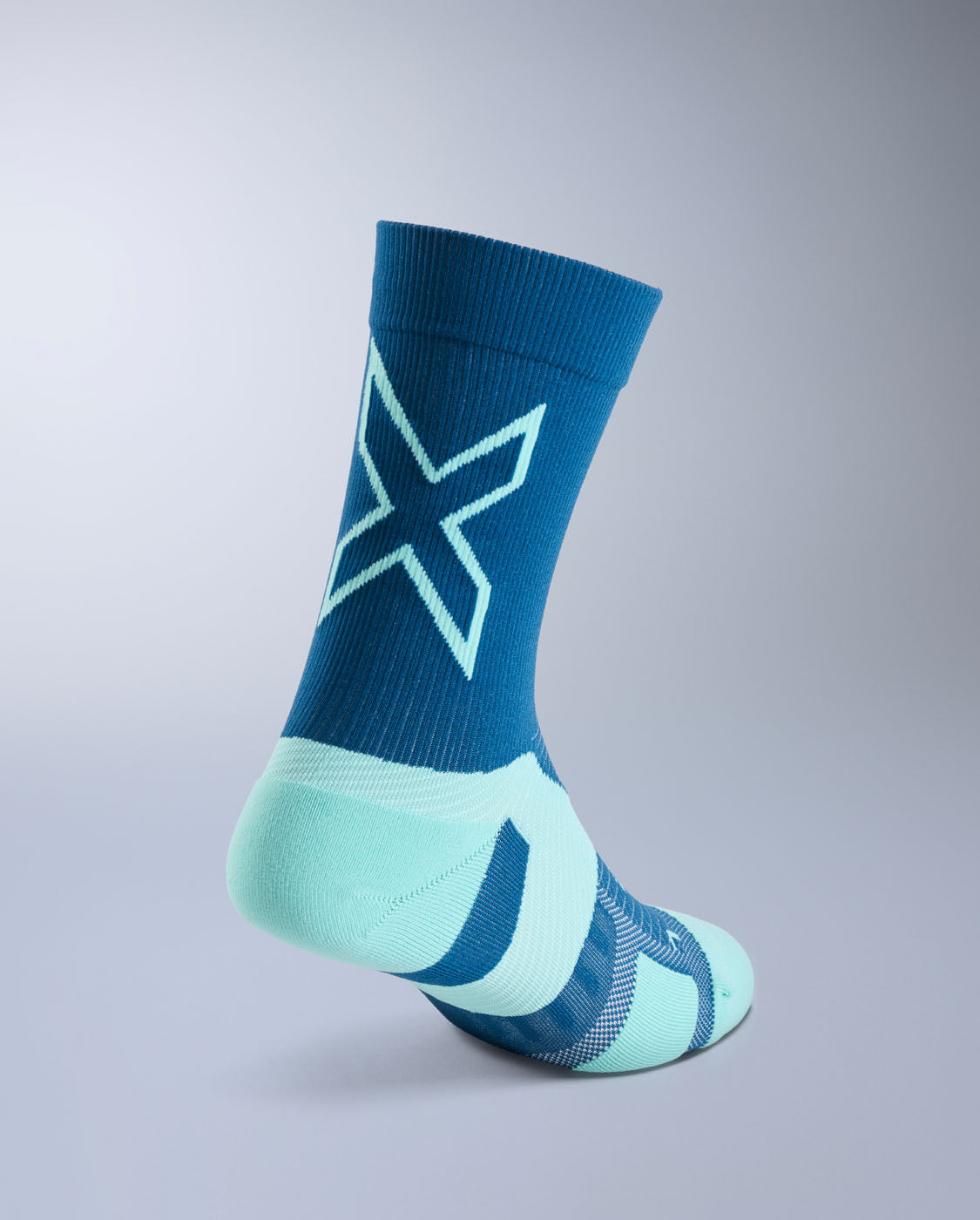 Vectr Light Cushion Crew Socks, Majol/Jelly Mint