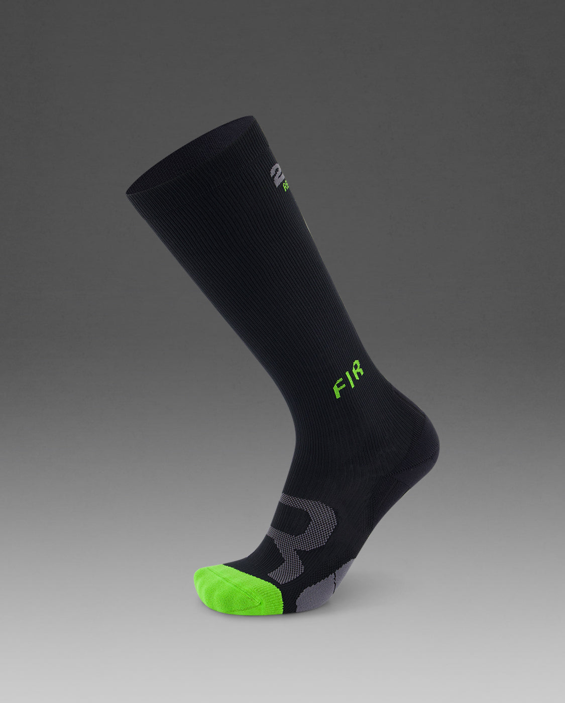 Recovery Fir Compression Socks, Black/Grey