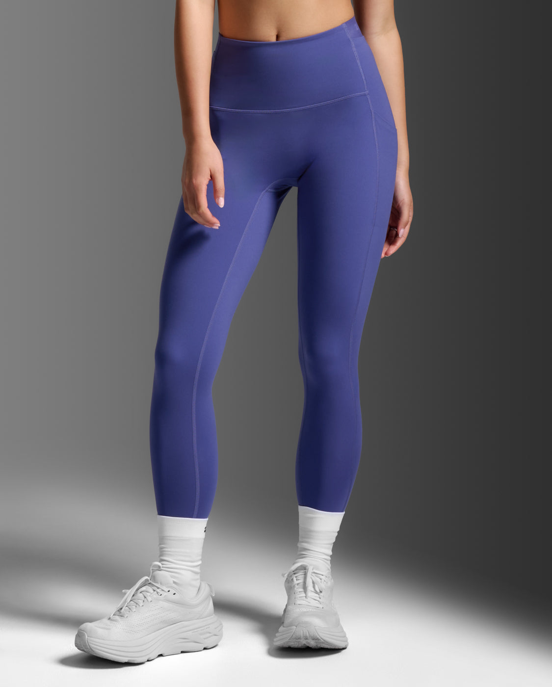 Form Stash Hi-Rise Compression Tights, Future Dusk/Future Dusk