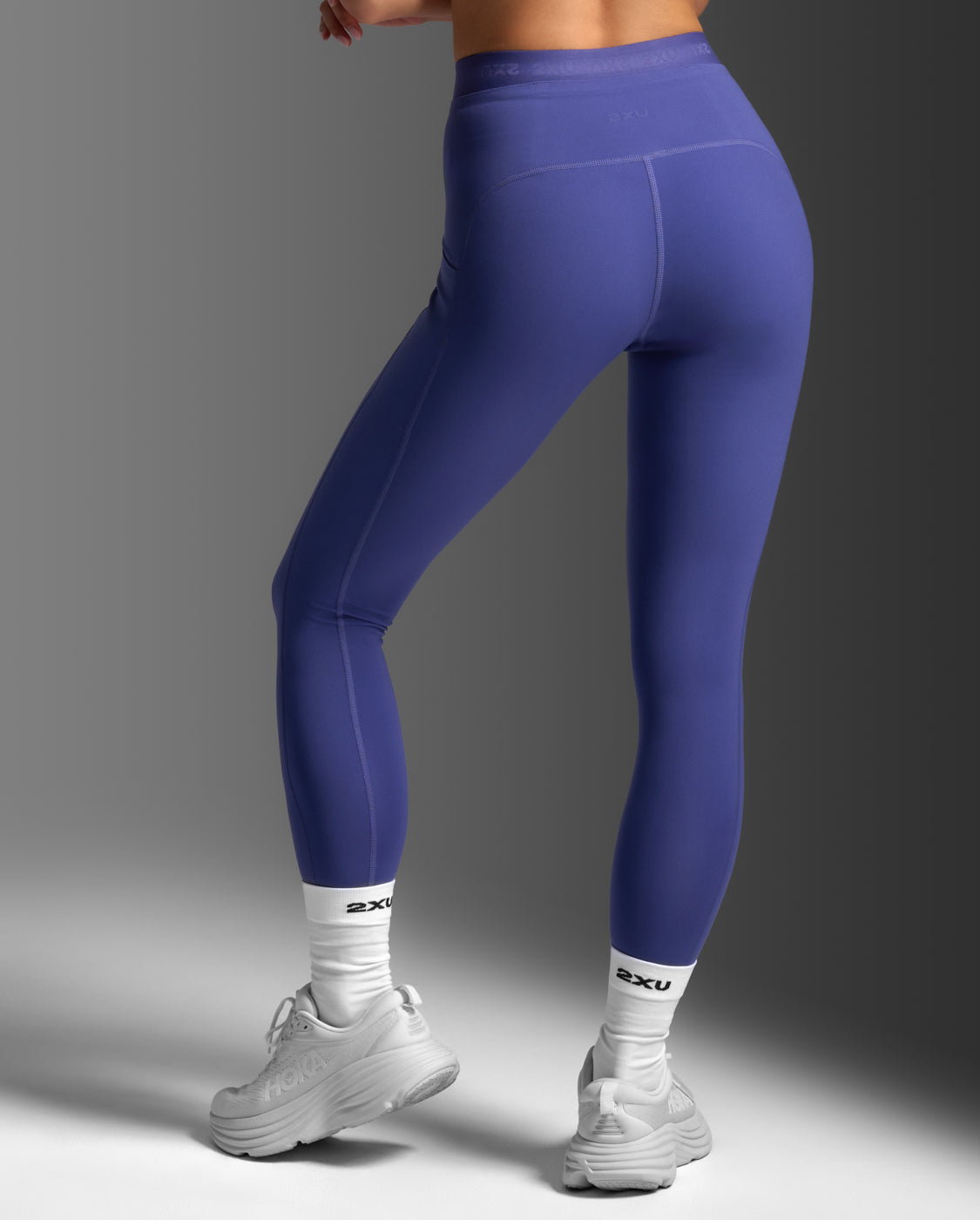 Form Stash Hi-Rise Compression Tights, Future Dusk/Future Dusk