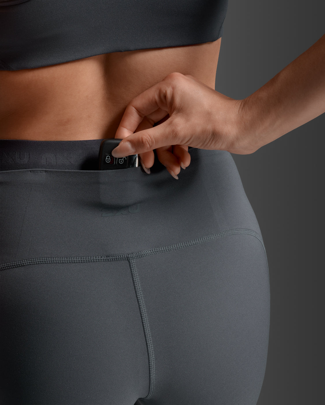 Form Stash Hi-Rise Compression Tights, India Ink/India Ink1