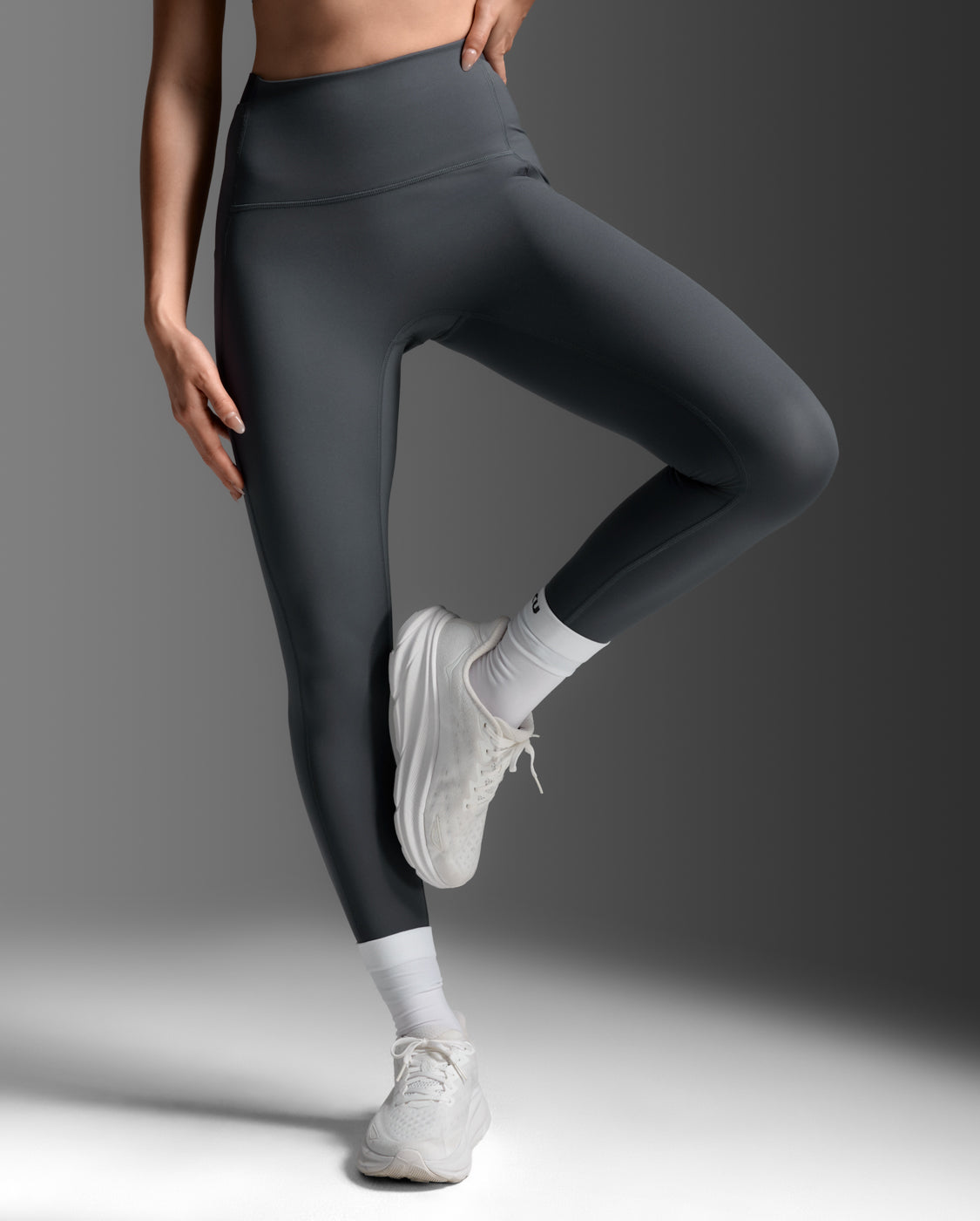 Form Stash Hi-Rise Compression Tights, India Ink/India Ink1