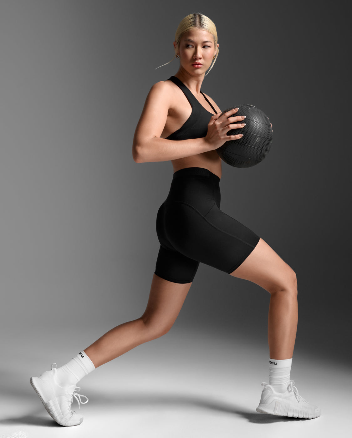 Form Stash Hi-Rise Compression 6 Inch Shorts, BlackBlack1
