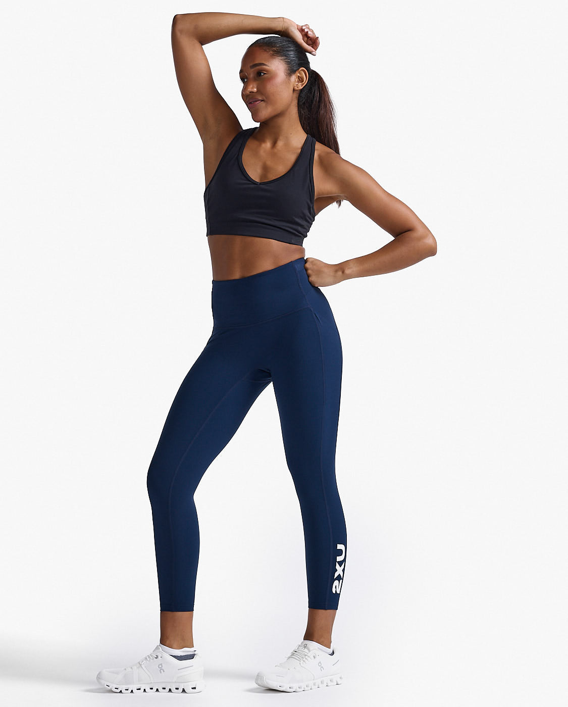 Form Stash Hi-rise Compression 7/8 Tights With Pockets