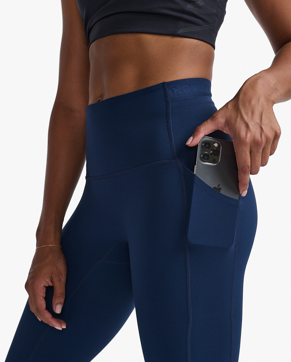 Form Stash Hi-rise Compression 7/8 Tights With Pockets