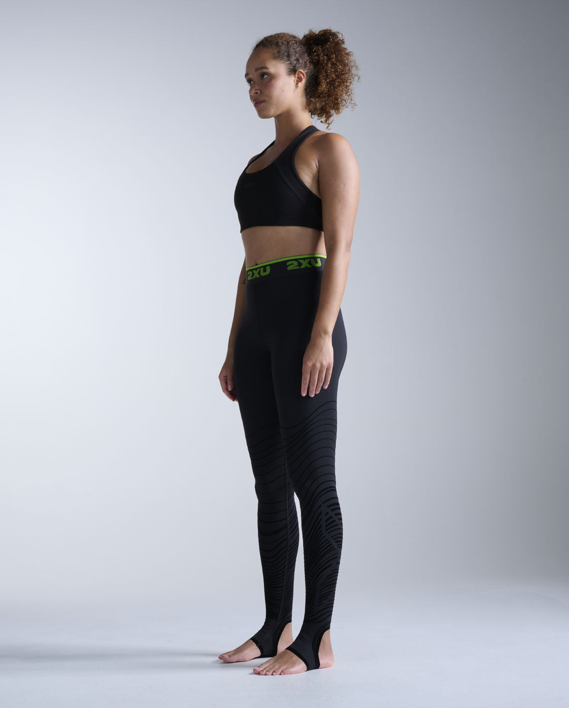 Recovery Fir Compression Tights, Black/Nero