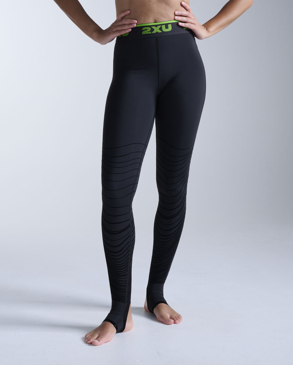 Recovery Fir Compression Tights, Black/Nero