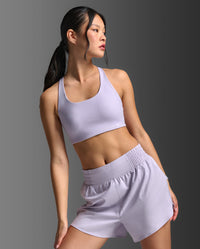 Form Strappy Low Impact Bra, Virtual Violet/Virtual Violet