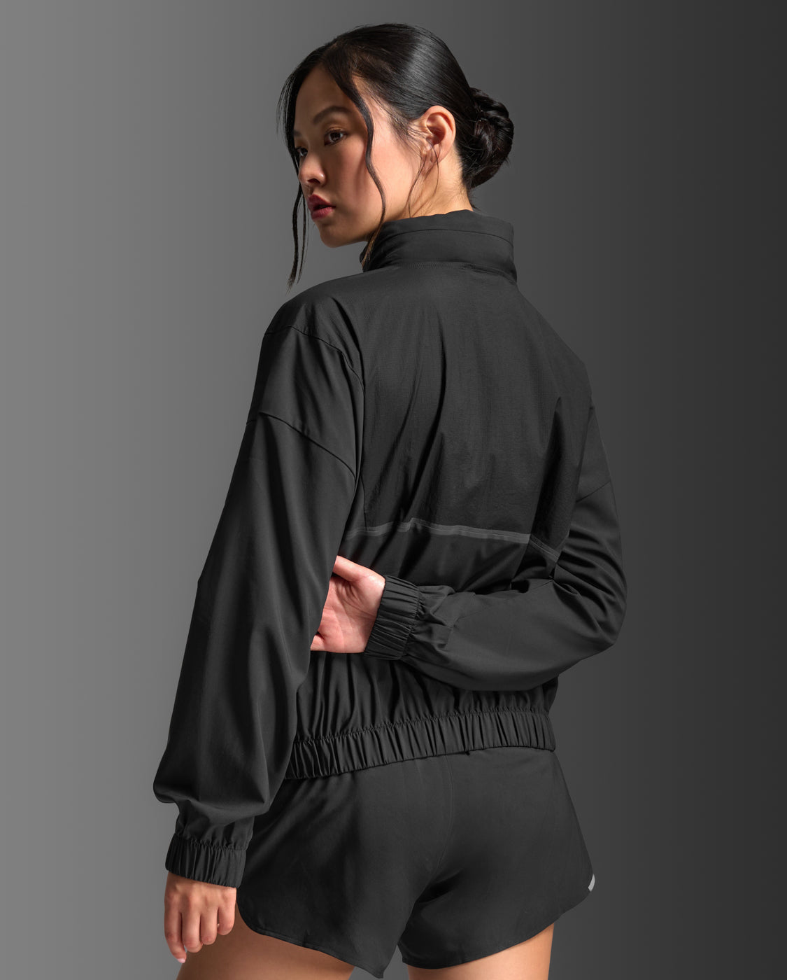 Aero Sheer Windbreaker, Black/ Black Reflective