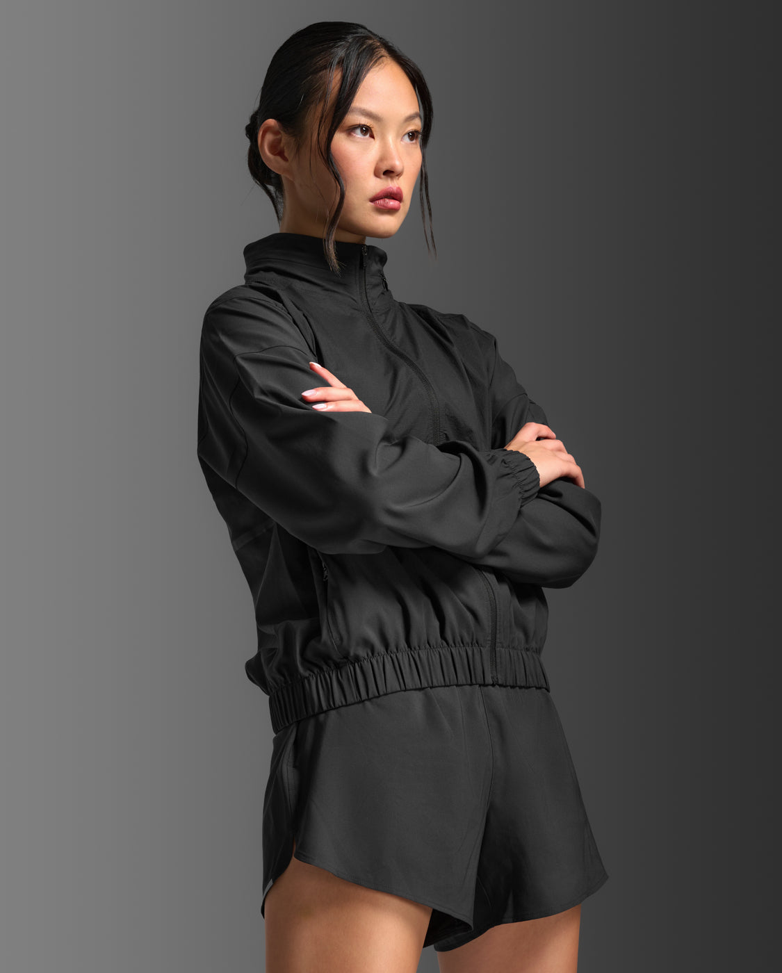 Aero Sheer Windbreaker, Black/ Black Reflective