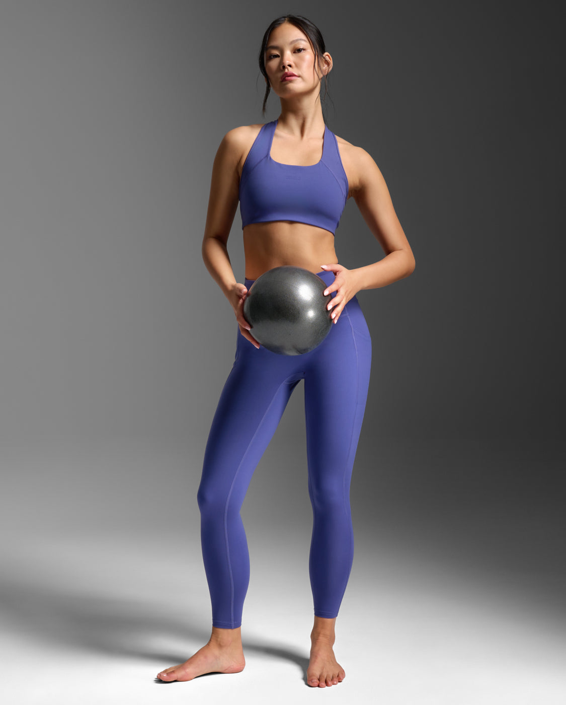 Form Racerback Medium Impact Bra, Future Dusk/Future Dusk