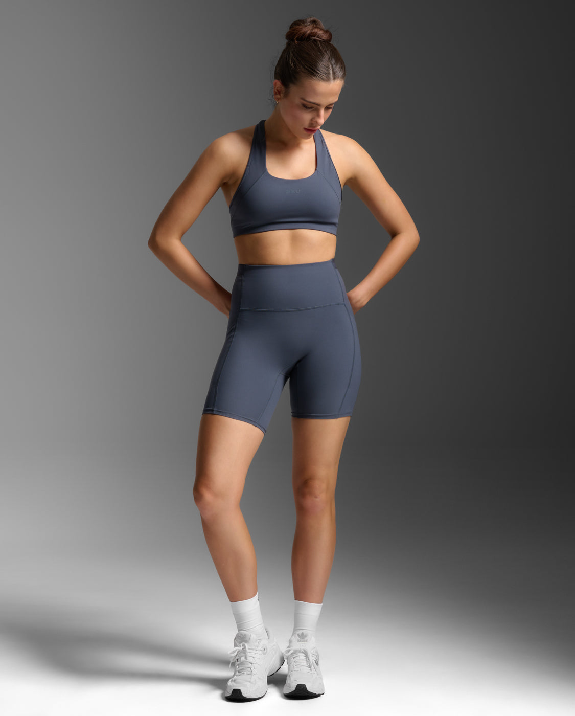 Form Racerback Medium Impact Bra, India Ink/India Ink