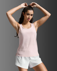 Aero Mesh Singlet, Pink Frost/Pink Frost Reflective