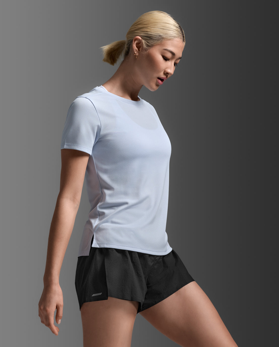 Aero Mesh Tee, Halogen/Halogen Reflective