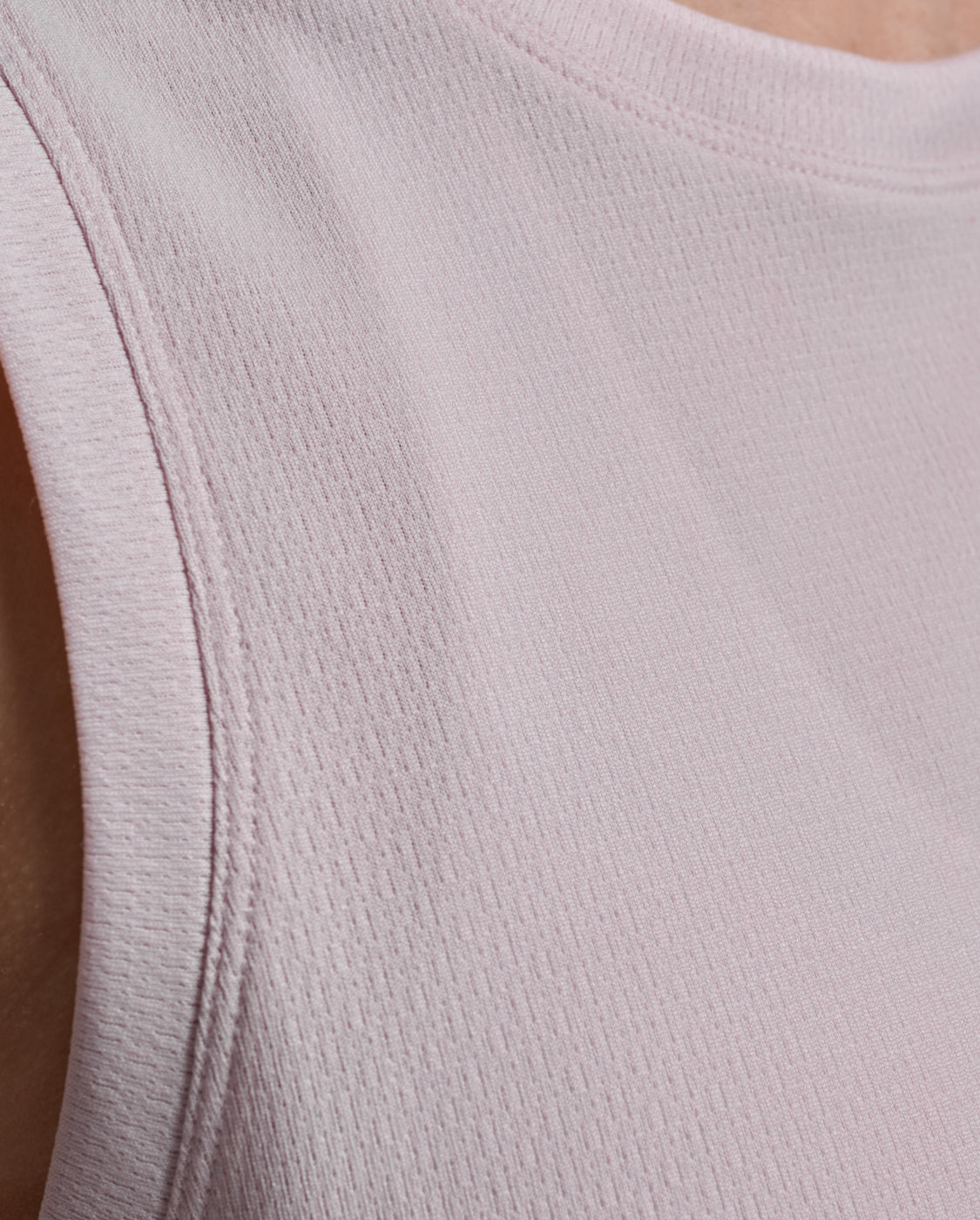 Aero Mesh Crop Tank, Pink Frost/Pink Frost Reflective