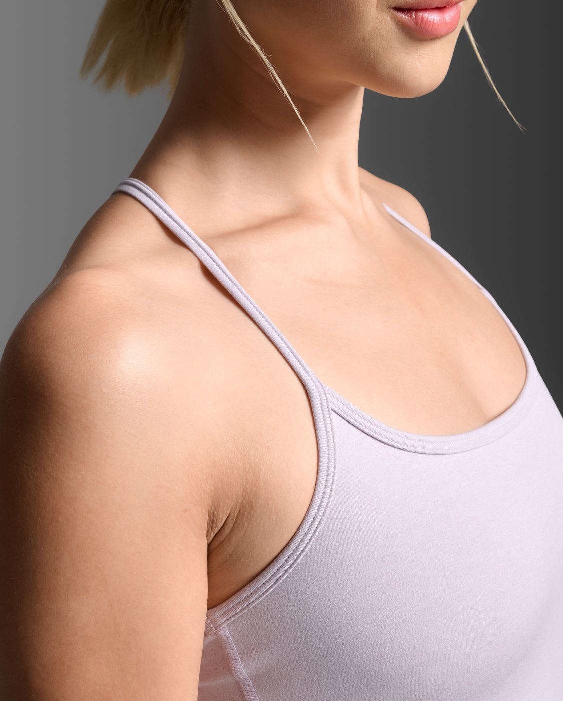 Flex Strappy Crop Tank, Virtual Violet/Virtual Violet