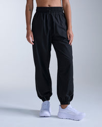 Aero Oversized Jogger, Black/Silver Reflective