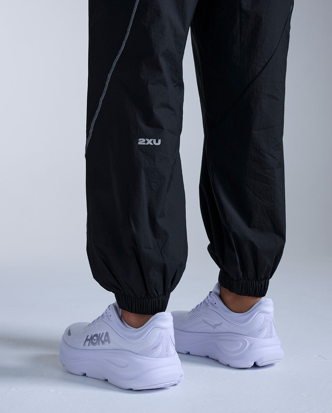 Aero Oversized Jogger, Black/Silver Reflective