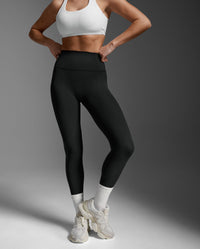 Fluid Hi-Rise Tights, Black/Black